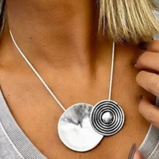 Colar Pendente Duo Solar